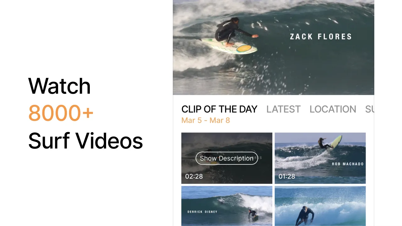 NobodySurf - Surfing Videos | Indus Appstore | Screenshot