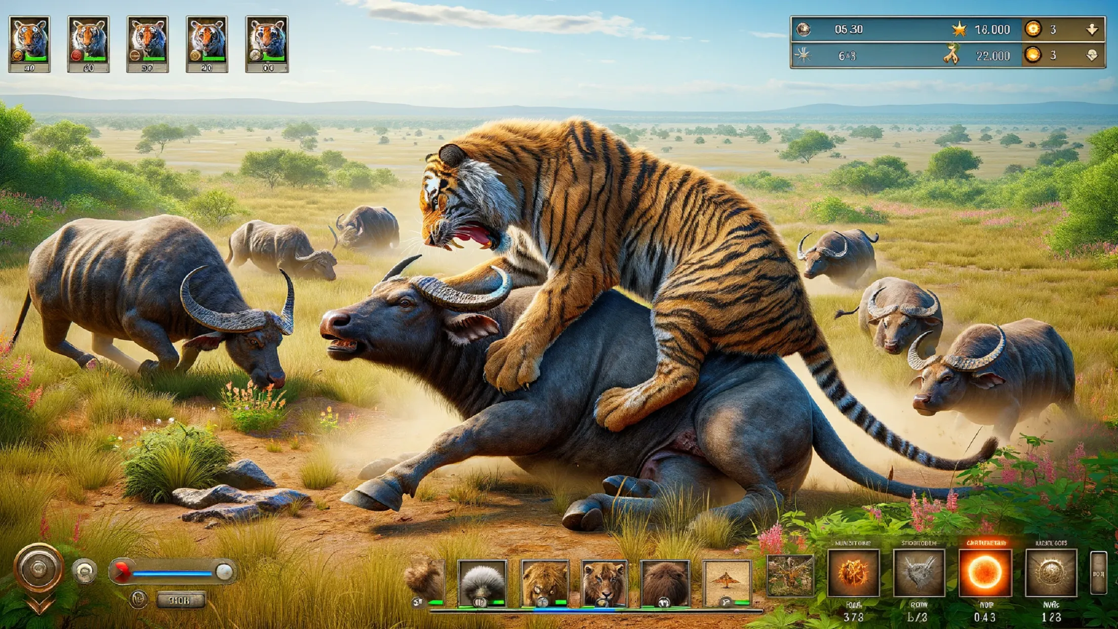 The Tiger Family Simulator 3D | Indus Appstore | Screenshot