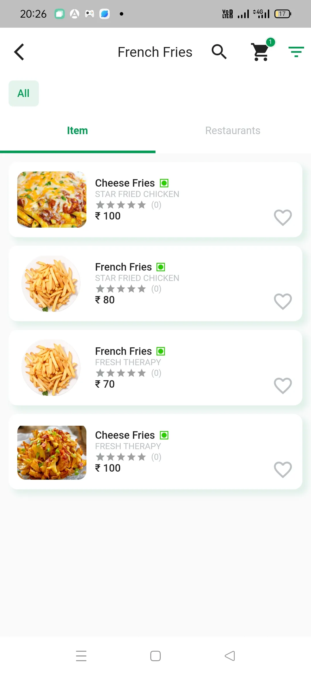 TastyCart | Indus Appstore | Screenshot