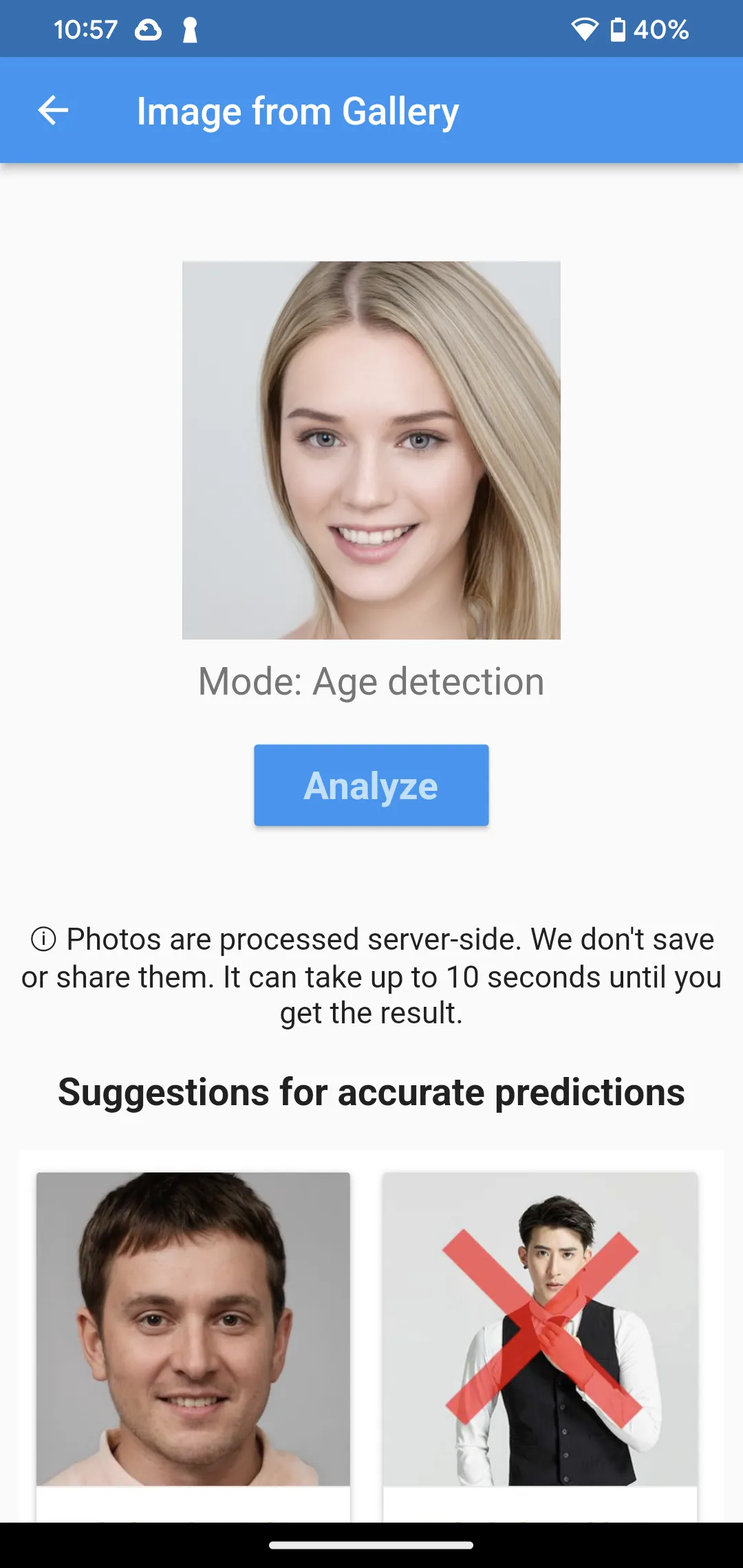 Attractiveness Test | Indus Appstore | Screenshot