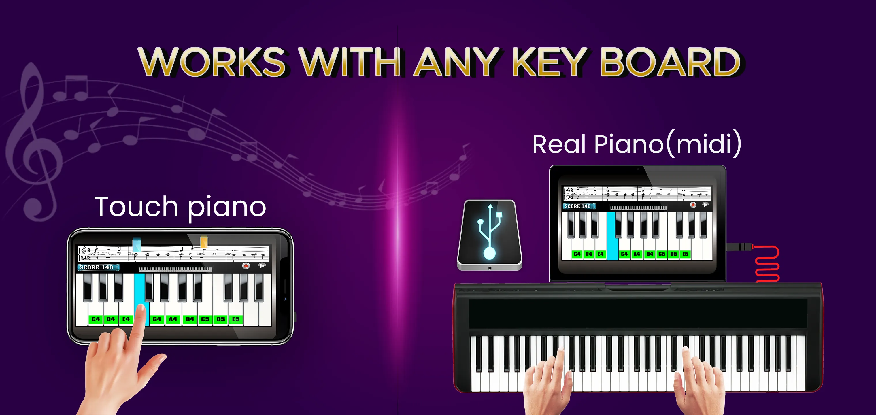 Real Piano Teacher | Indus Appstore | Screenshot