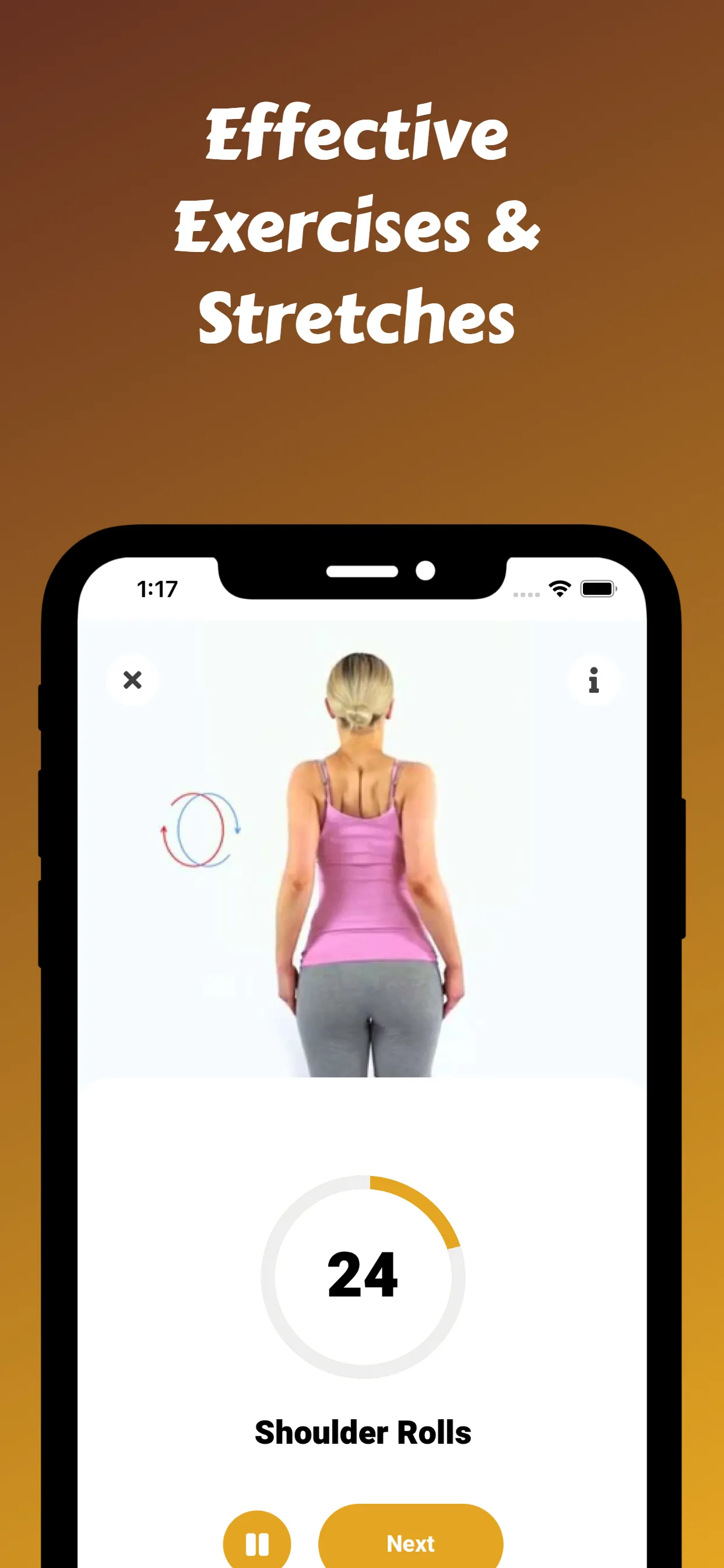 Posture Exercises | Indus Appstore | Screenshot