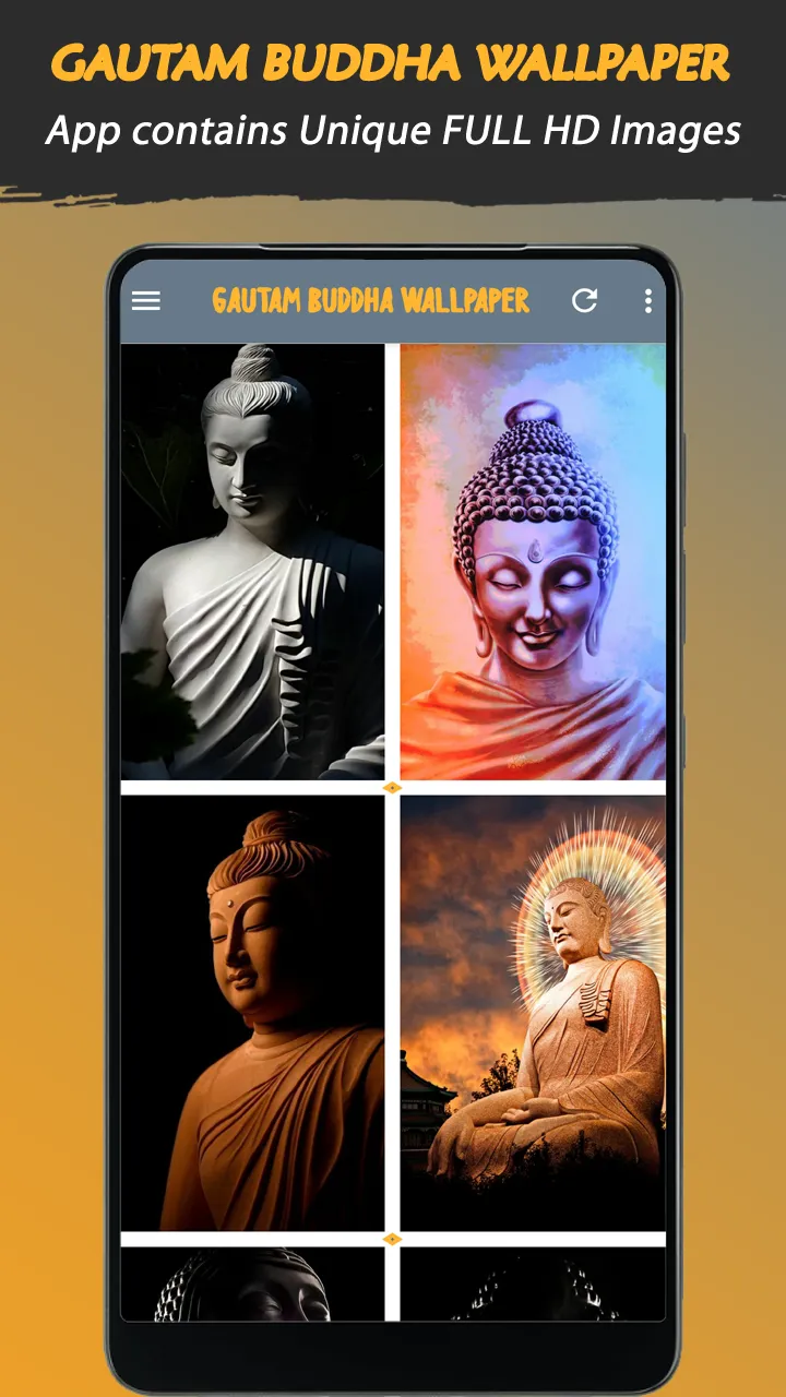 Lord Gautam Buddha Wallpaper | Indus Appstore | Screenshot