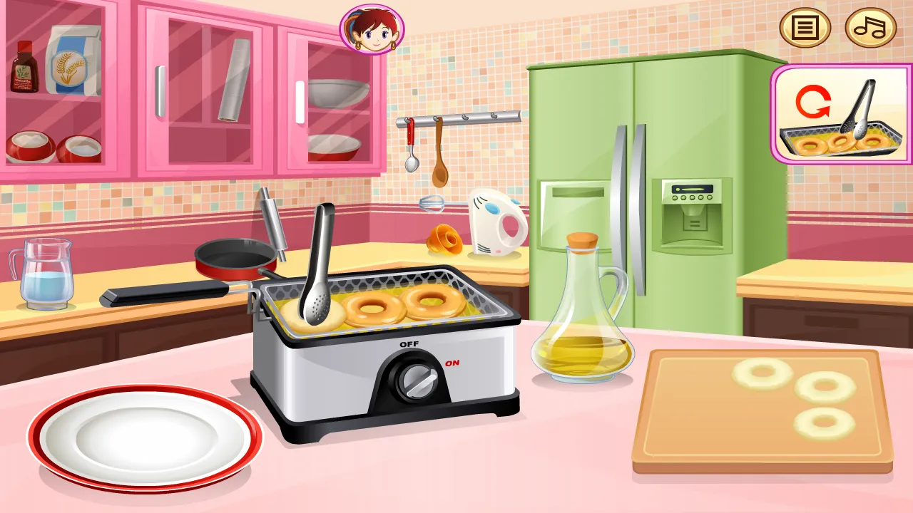 Sara's Cooking Class Donuts | Indus Appstore | Screenshot