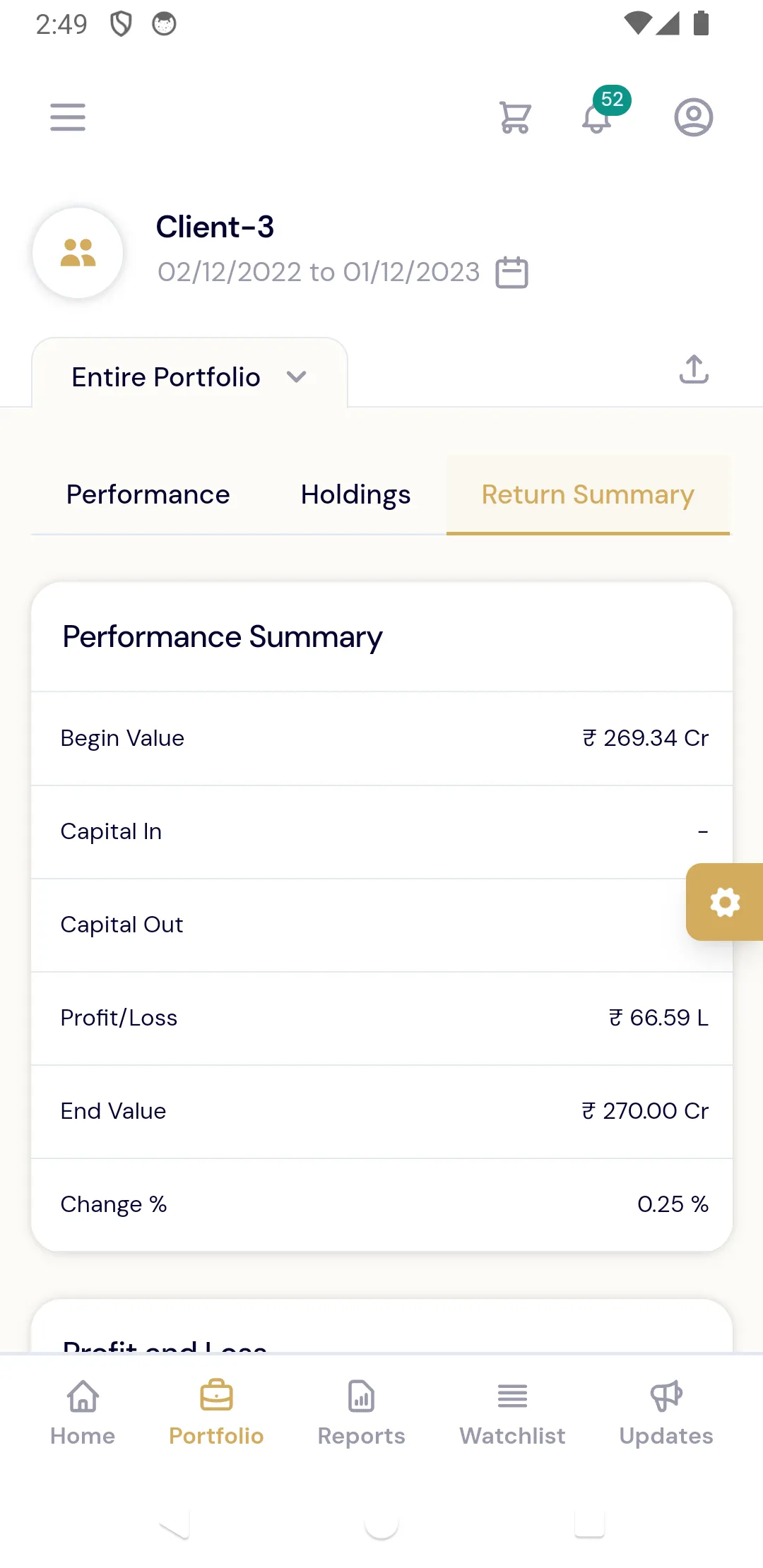 Nuvama Infinity | Indus Appstore | Screenshot
