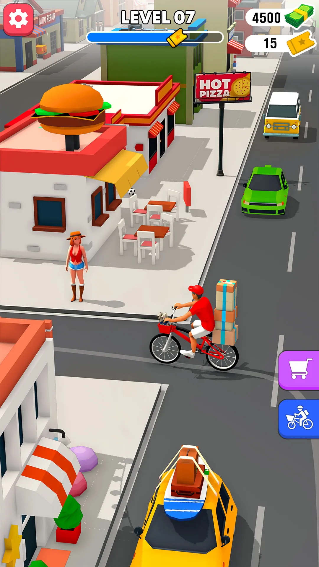 Delivery Boy Bicycle Game | Indus Appstore | Screenshot