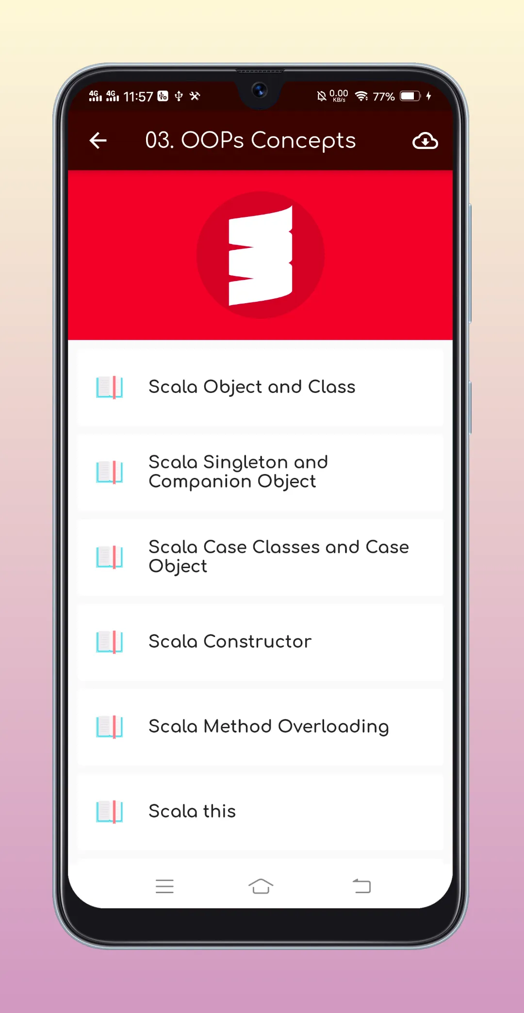 Learn Scala Programming | Indus Appstore | Screenshot