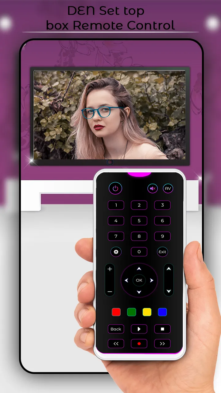 DEN Set Top Box Remote | Indus Appstore | Screenshot