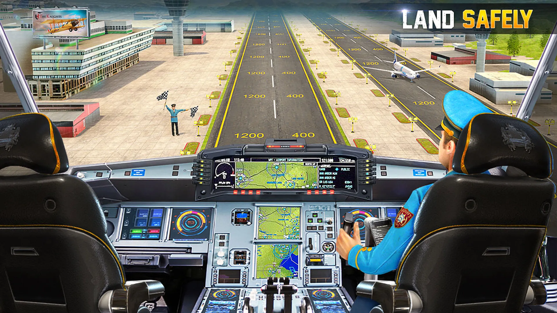 Airplane Game 3D: Flight Pilot | Indus Appstore | Screenshot