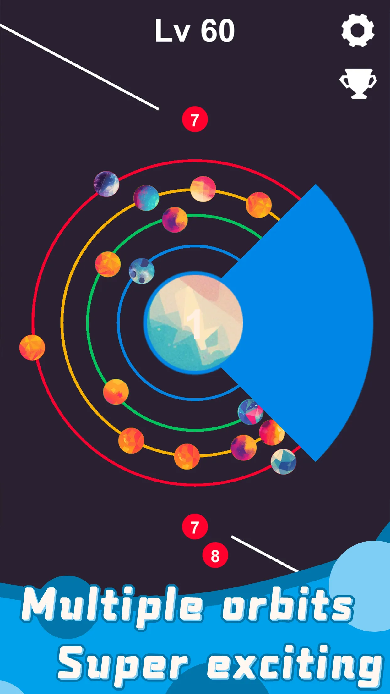 Dots Order 2 - Dual Orbits | Indus Appstore | Screenshot