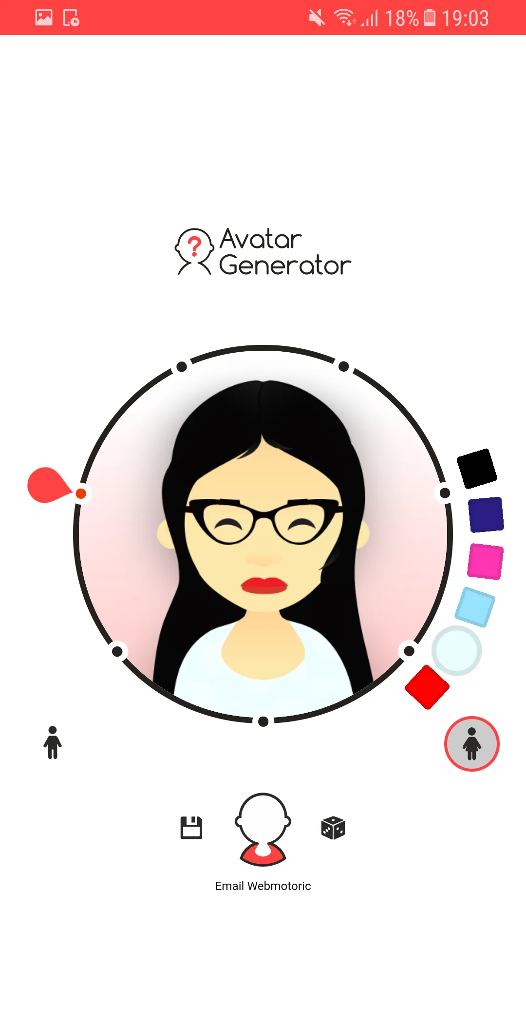 The Avatar Generator | Indus Appstore | Screenshot