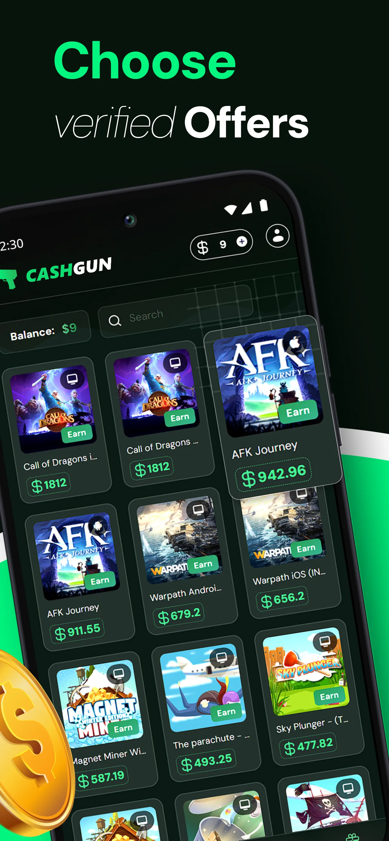 CashGun: Earn FreeCash Rewards | Indus Appstore | Screenshot