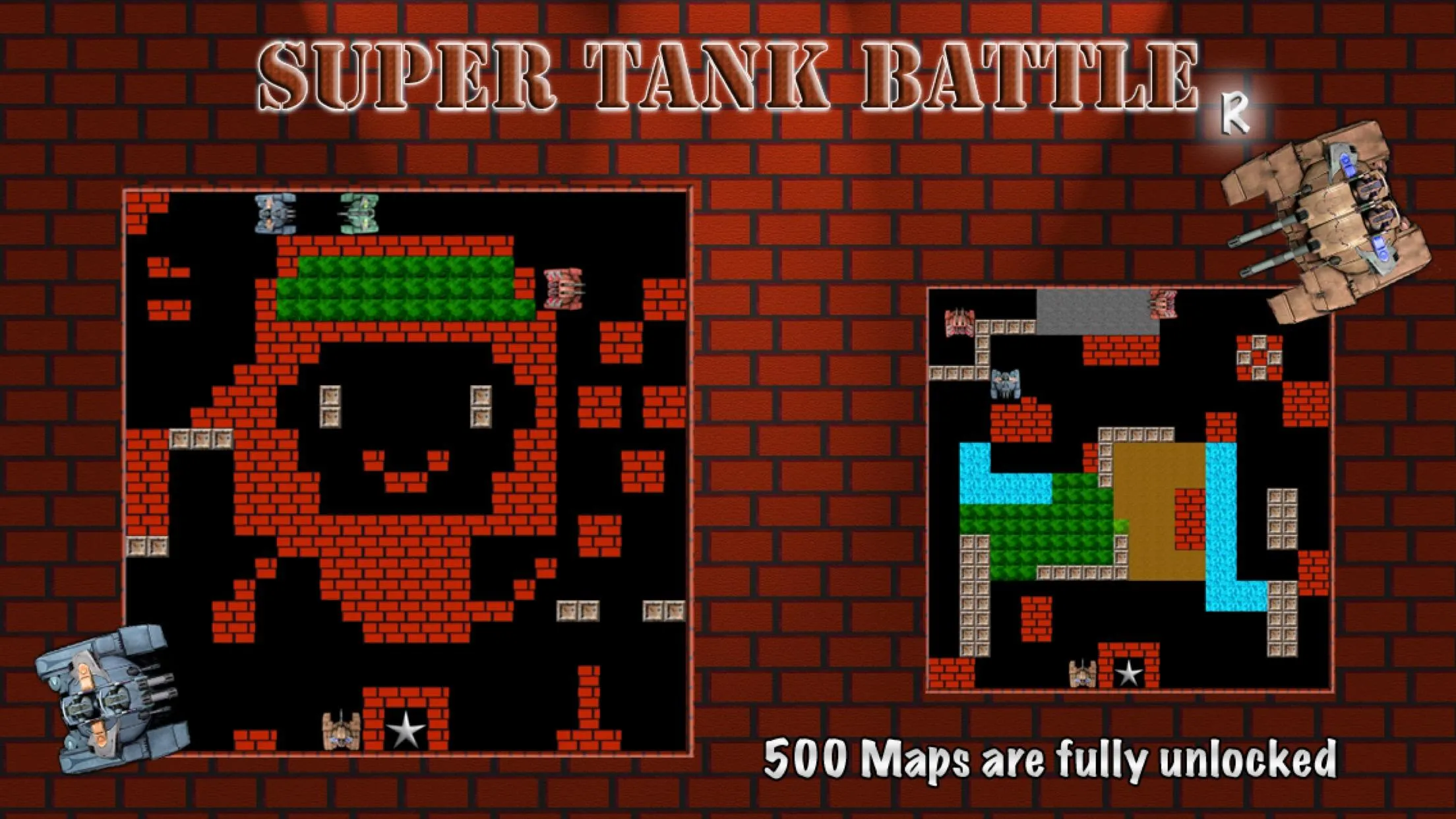 Super Tank Battle R - Type X | Indus Appstore | Screenshot