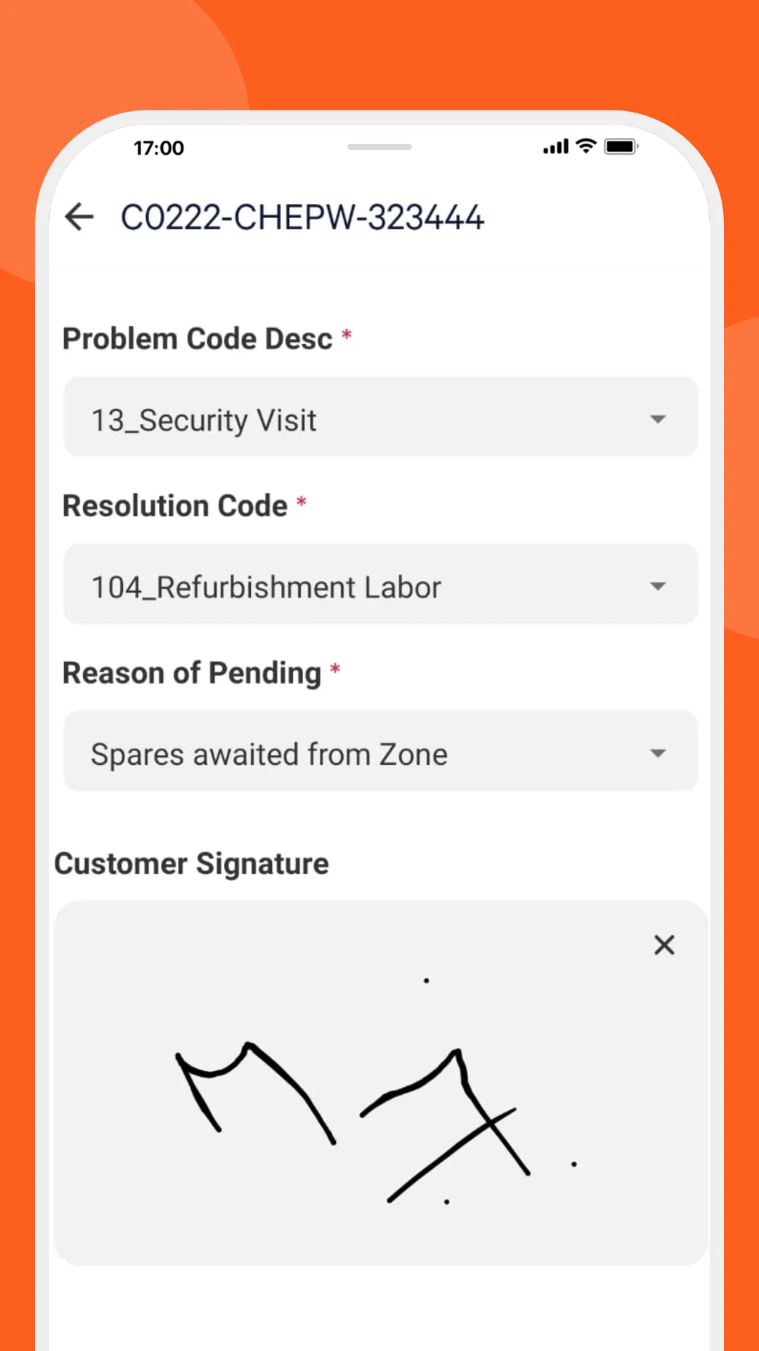 Field Service Mobile Connect | Indus Appstore | Screenshot