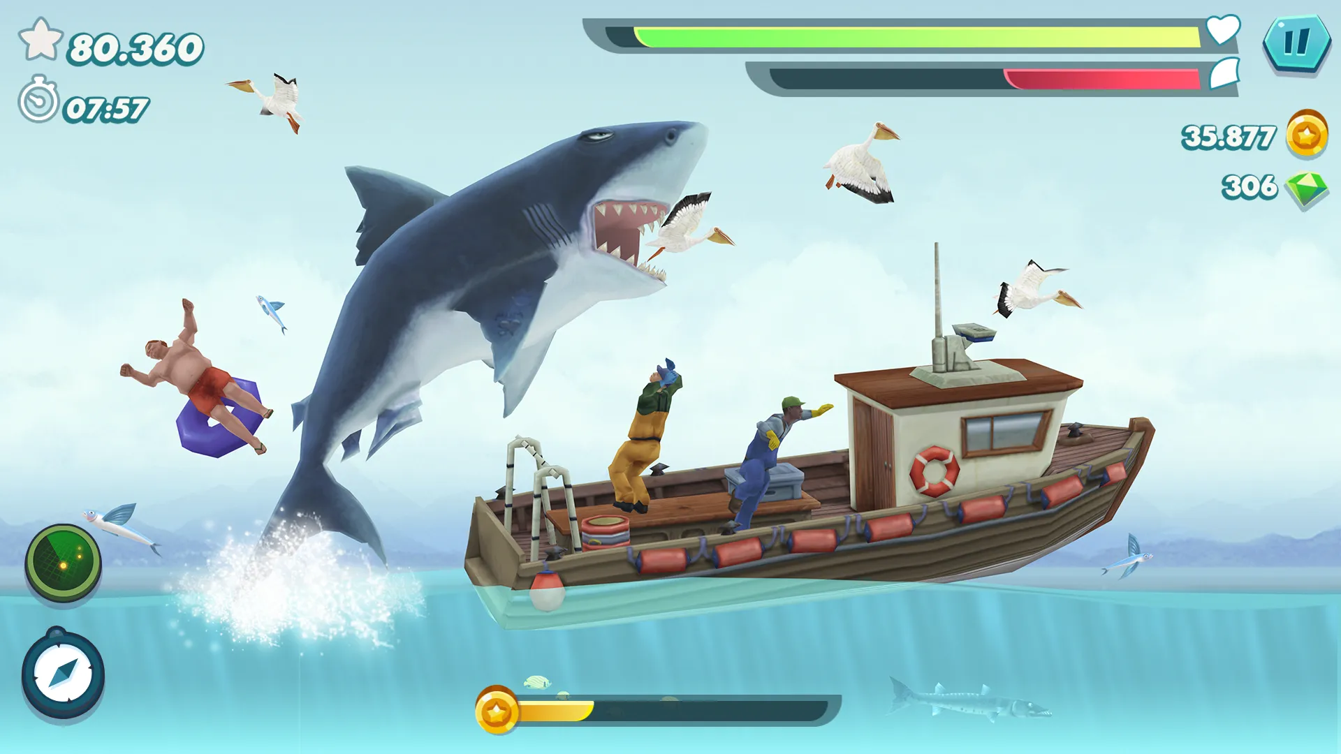 Hungry Shark Evolution | Indus Appstore | Screenshot