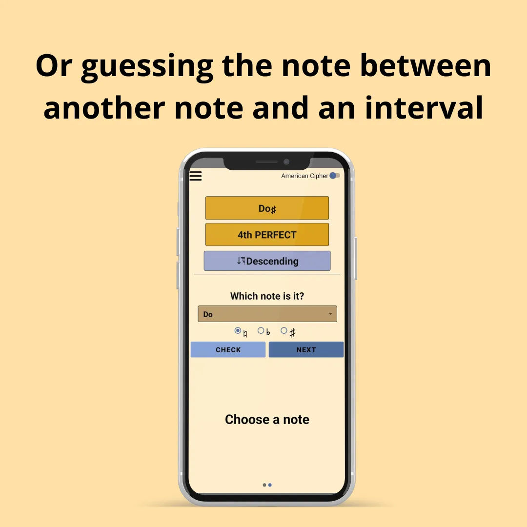 Music Interval Calculator | Indus Appstore | Screenshot