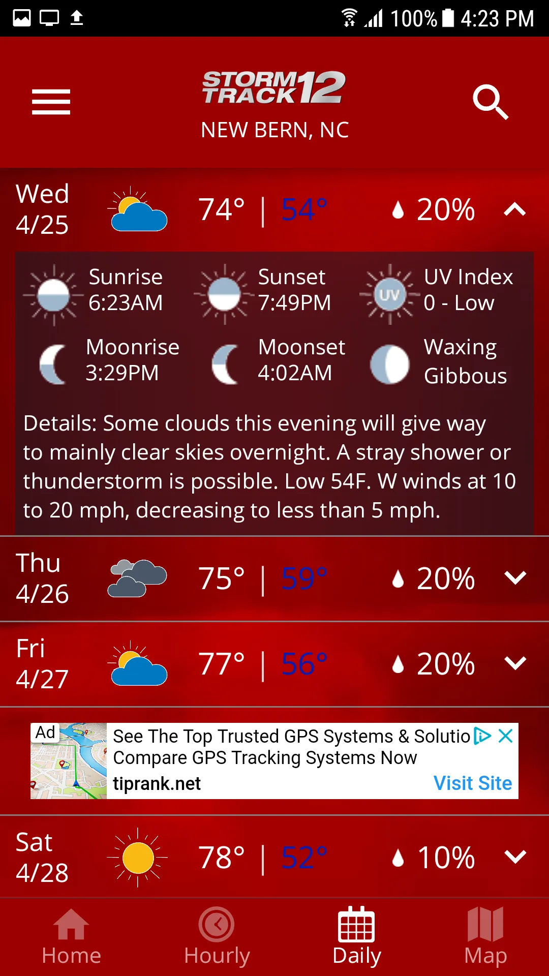 WCTI Storm Track 12 | Indus Appstore | Screenshot