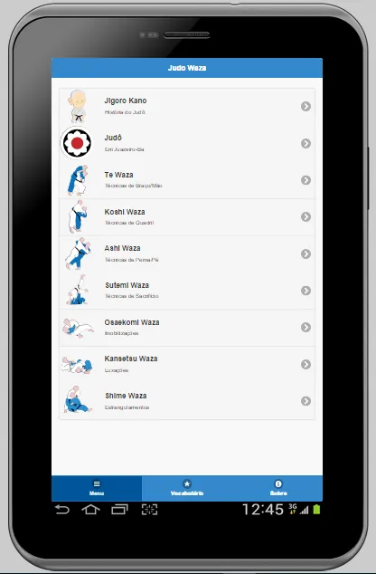 Judô Waza | Indus Appstore | Screenshot