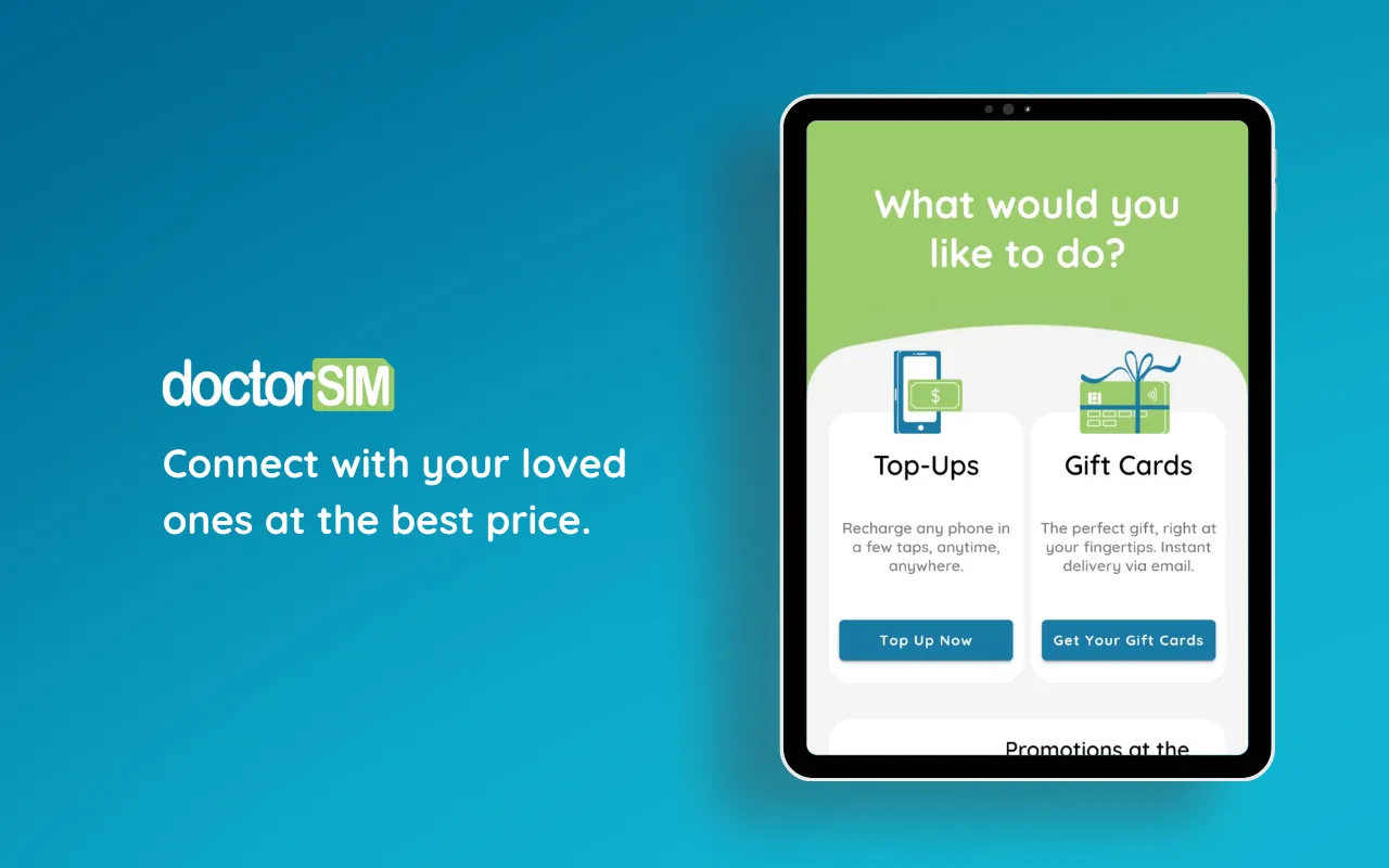 doctorSIM Recharges & Gifts | Indus Appstore | Screenshot