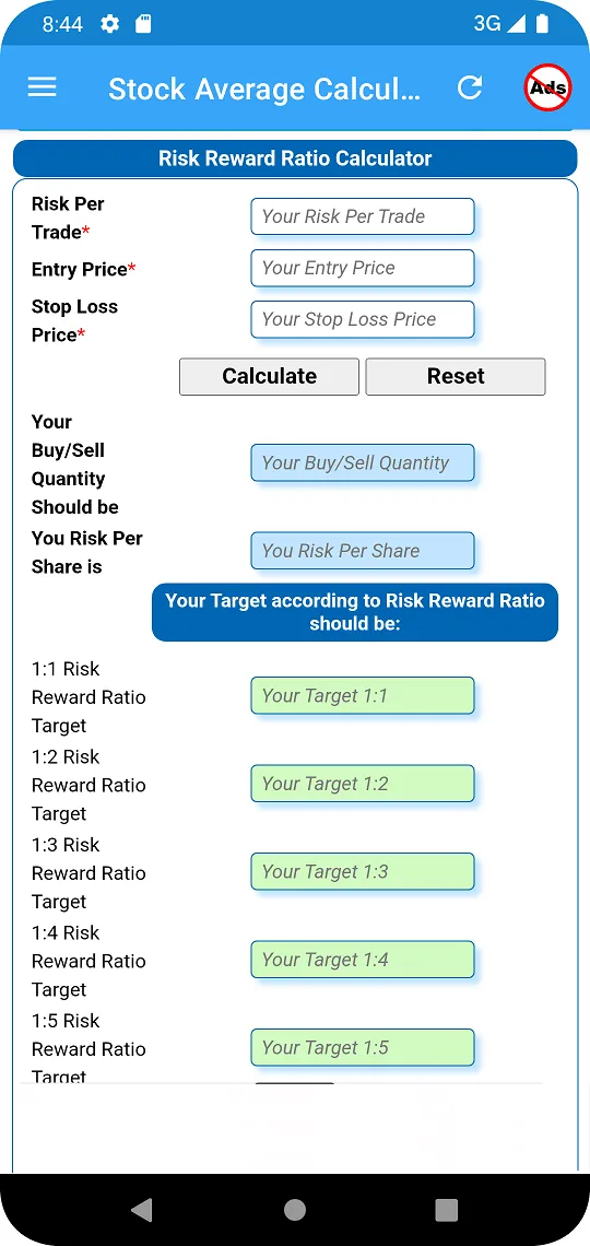 Stock Average Calculator | Indus Appstore | Screenshot