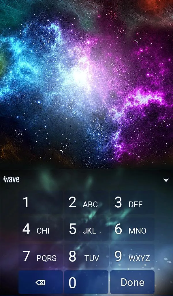 Nebulas Keyboard & Wallpaper | Indus Appstore | Screenshot