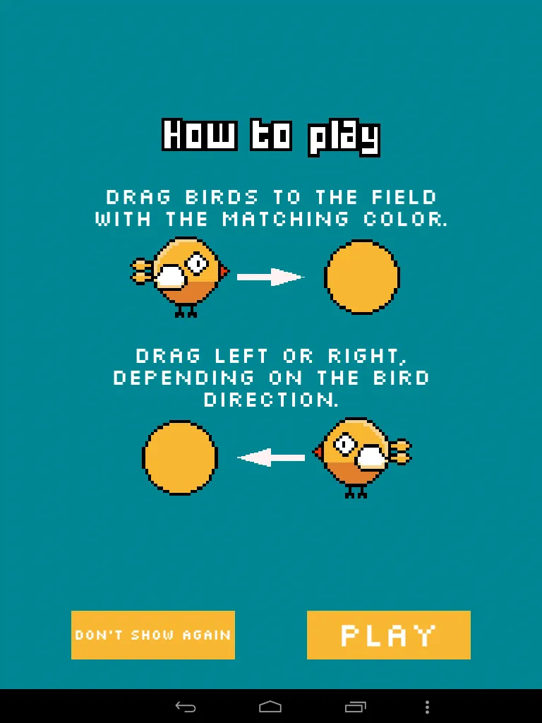 Swipe the birds | Indus Appstore | Screenshot