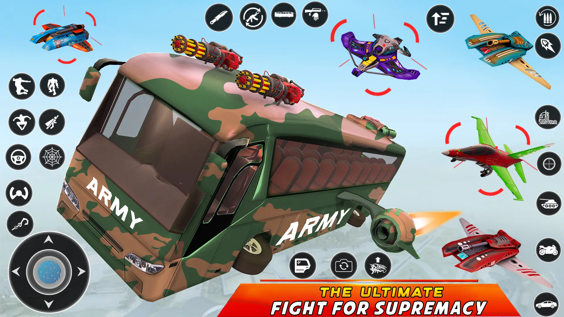 Army Bus Robot Car Game 3d | Indus Appstore | Screenshot