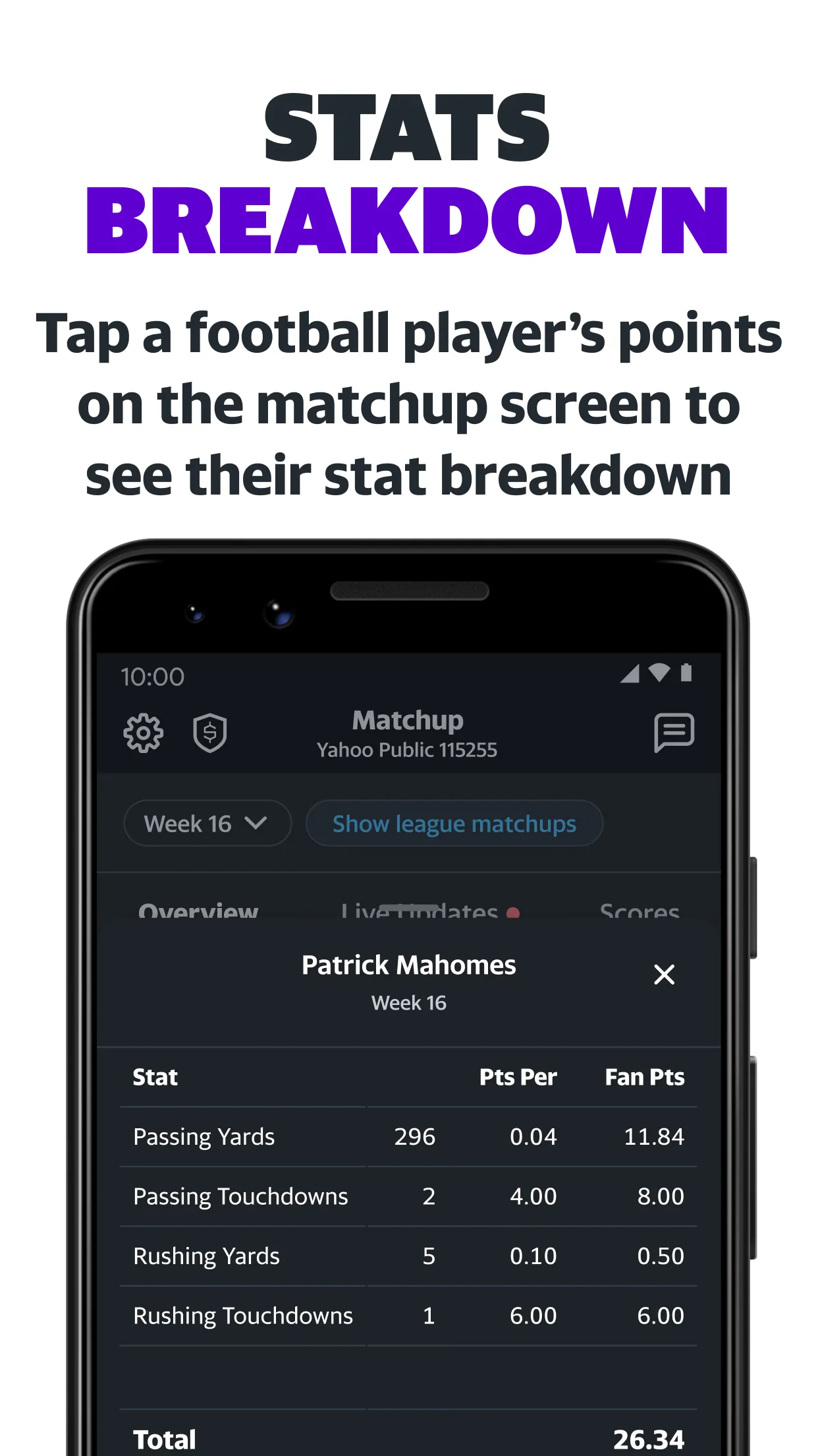 Yahoo Fantasy: Football & more | Indus Appstore | Screenshot