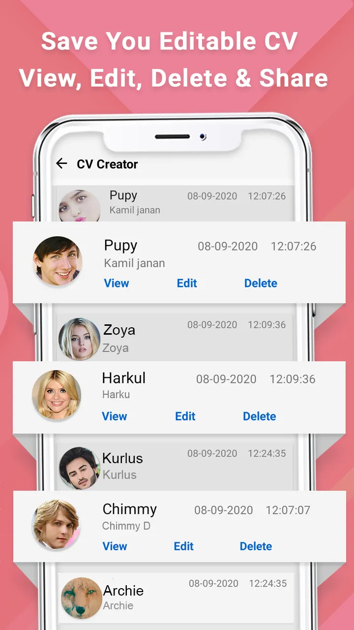 CV & Resume - Maker & Creator | Indus Appstore | Screenshot