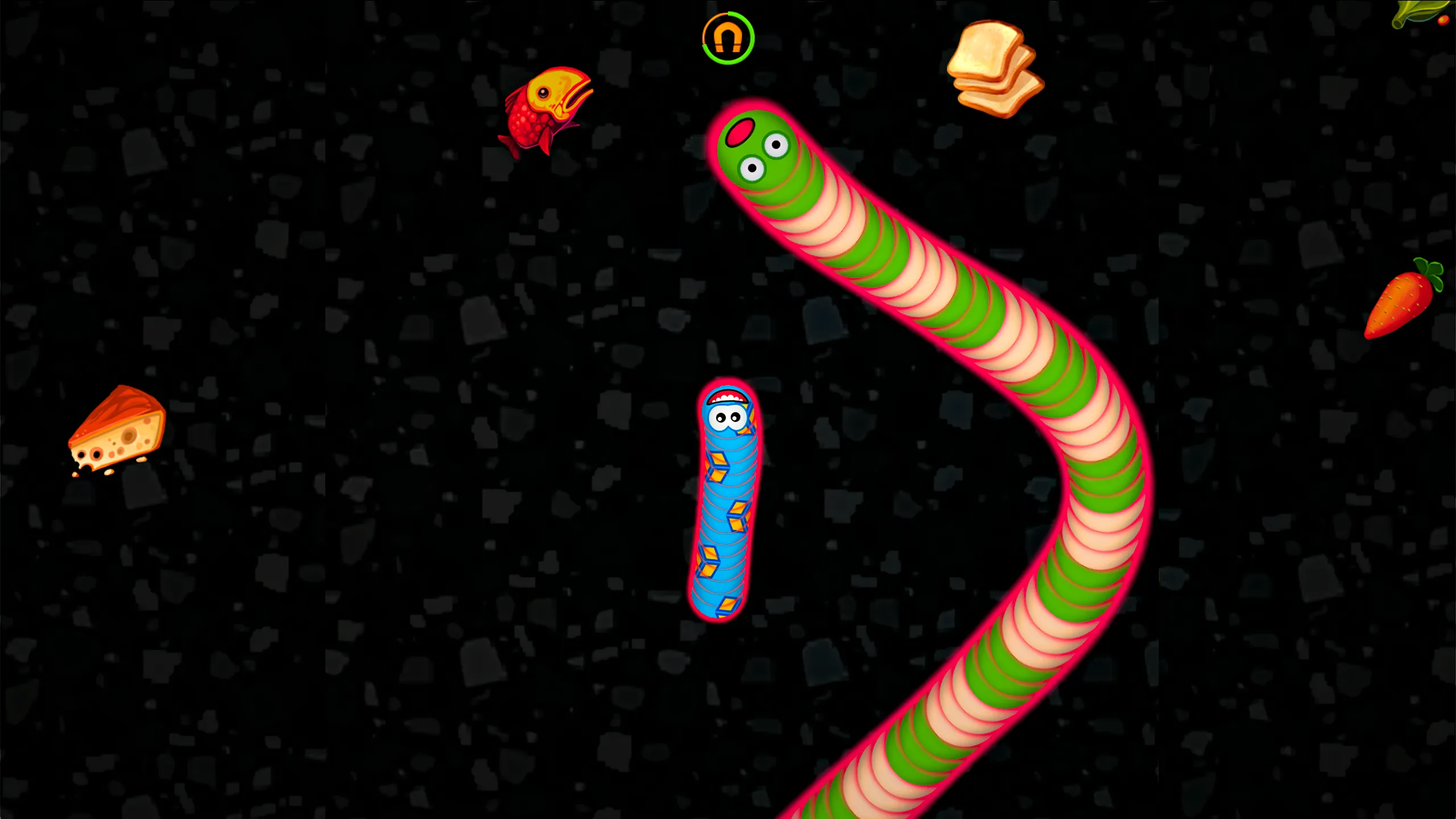 Worms Zone .io - Hungry Snake | Indus Appstore | Screenshot