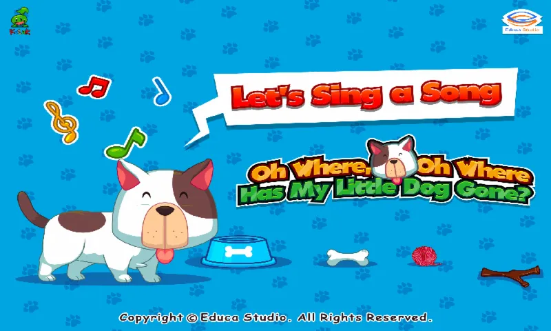 Kids Song: Where My Little Dog | Indus Appstore | Screenshot