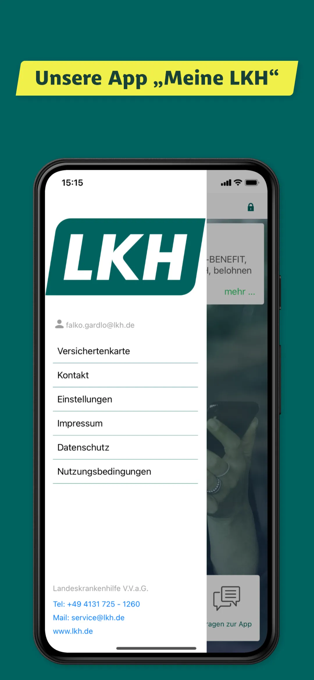 Meine LKH - Landeskrankenhilfe | Indus Appstore | Screenshot