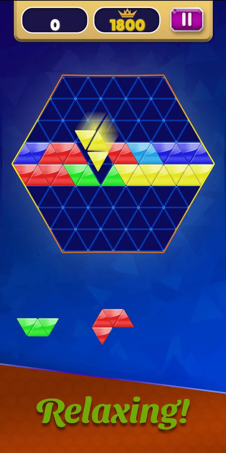 Block Triangle Puzzle! | Indus Appstore | Screenshot