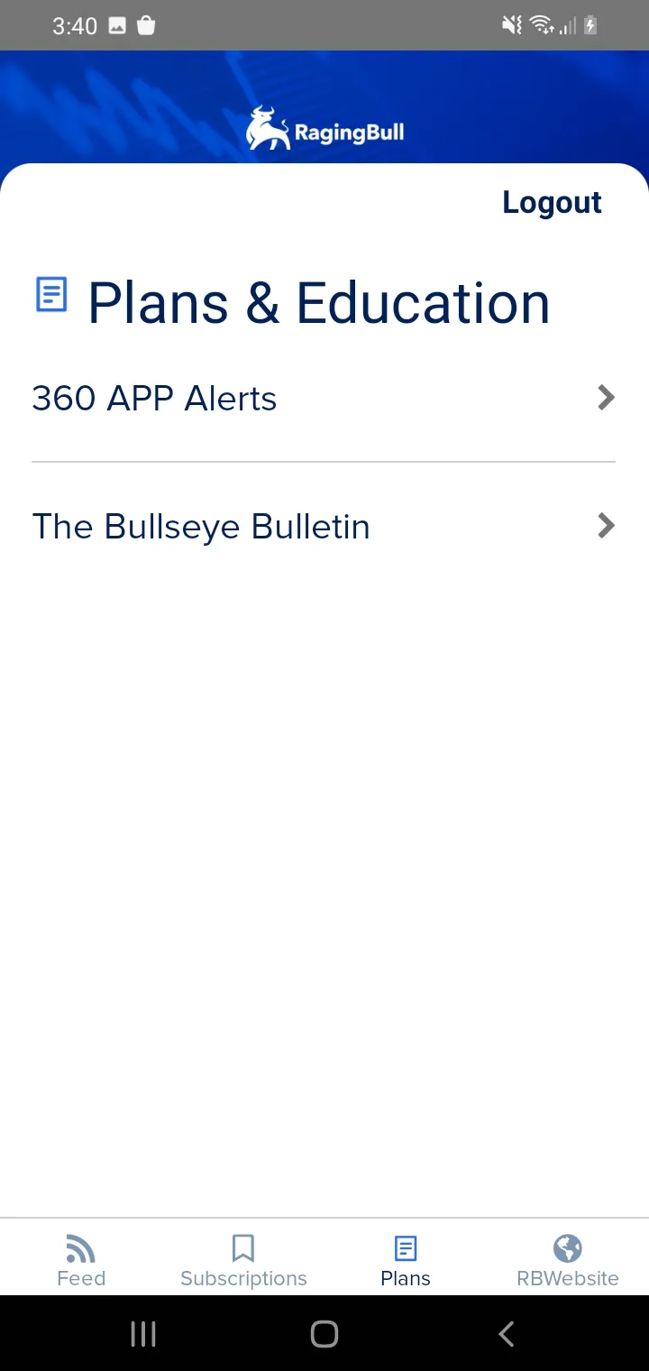 RagingBull Alerts | Indus Appstore | Screenshot