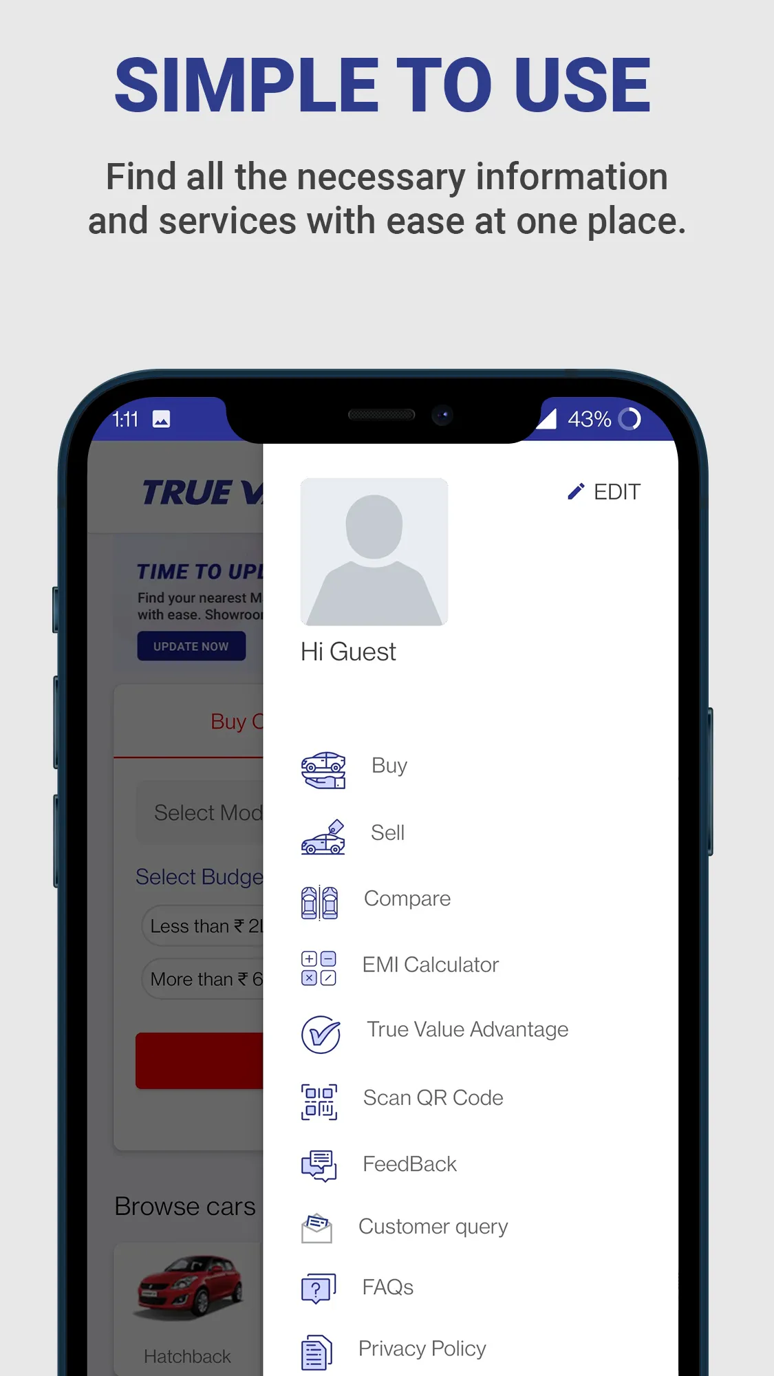 Maruti Suzuki True Value | Indus Appstore | Screenshot