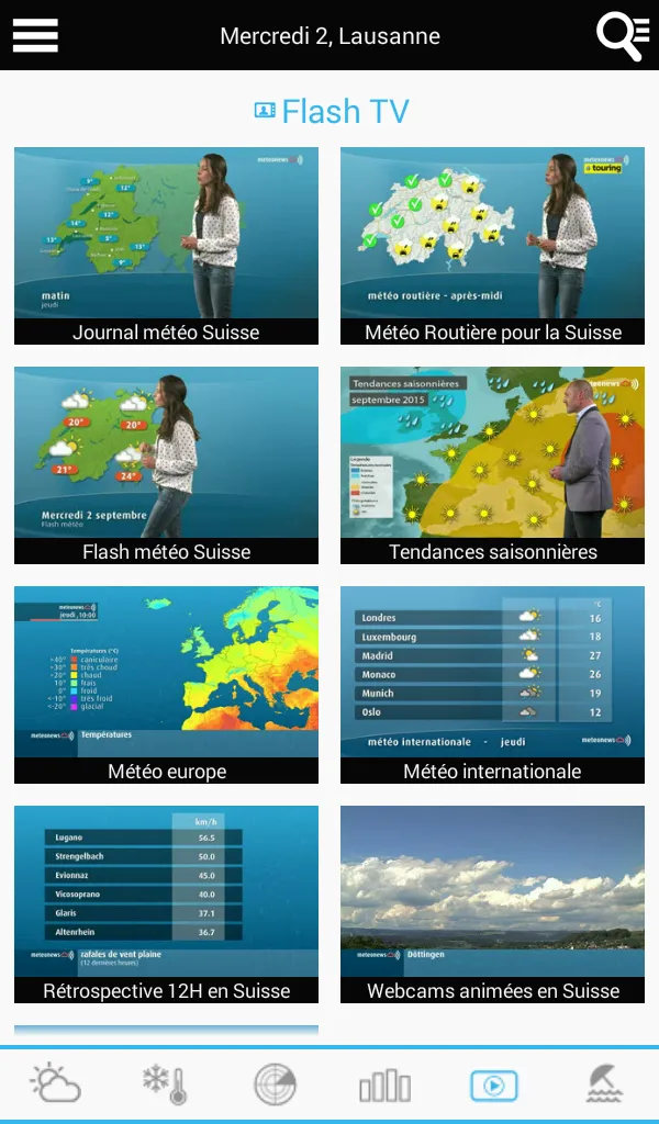 Weather for Switzerland | Indus Appstore | Screenshot