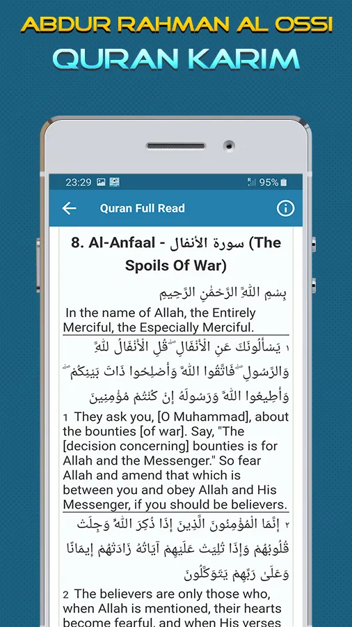 Quran Abdurrahman El Ussi | Indus Appstore | Screenshot