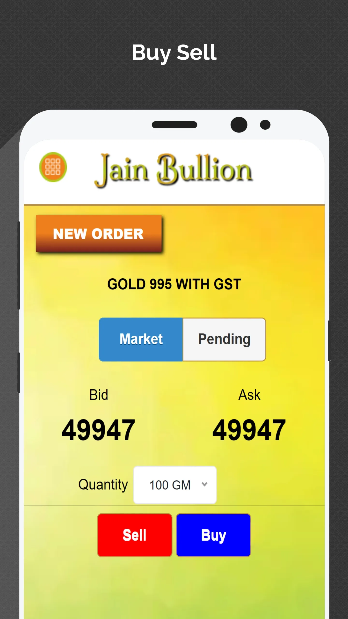 Jain Bullion | Indus Appstore | Screenshot