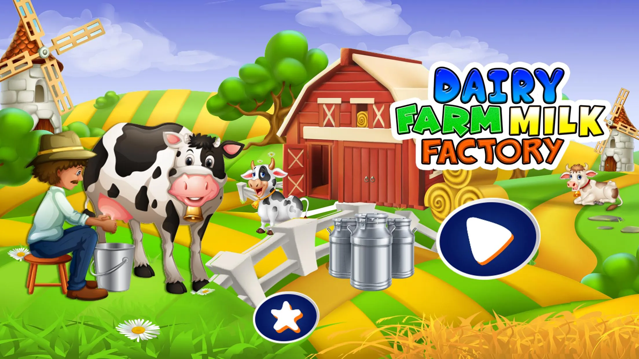 Cow Dairy Farm Milk Factory | Indus Appstore | Screenshot