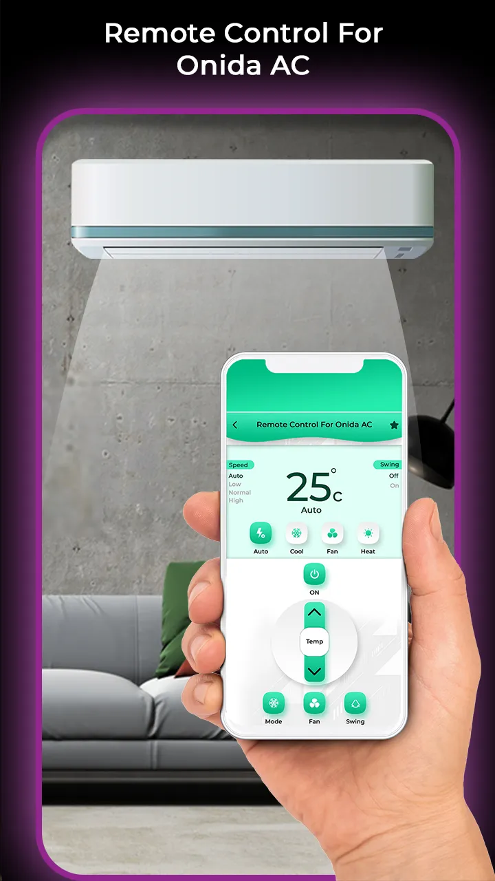Remote Control For Onida AC | Indus Appstore | Screenshot