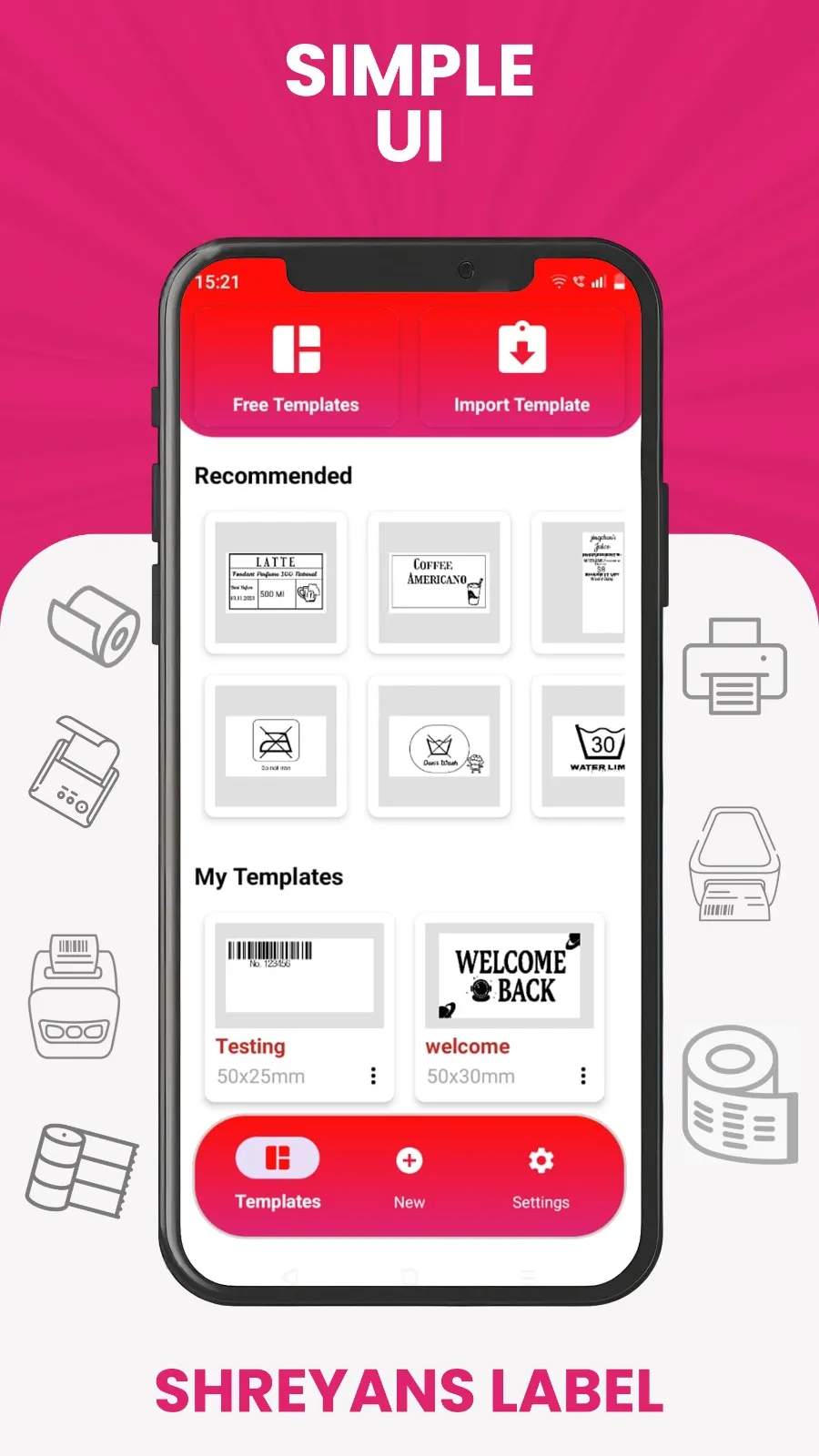 SHREYANS LABEL EDITOR | Indus Appstore | Screenshot