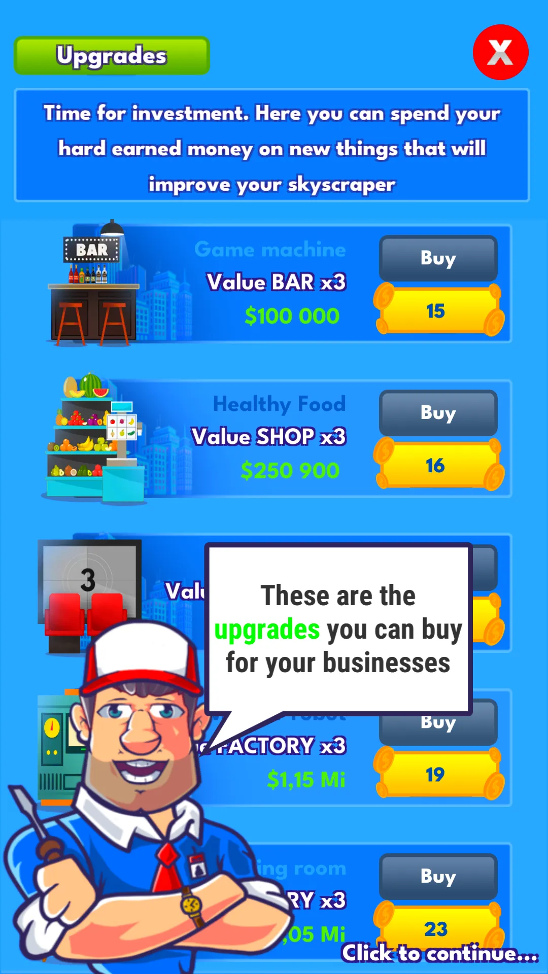 Big Money: Idle Clicker Game | Indus Appstore | Screenshot