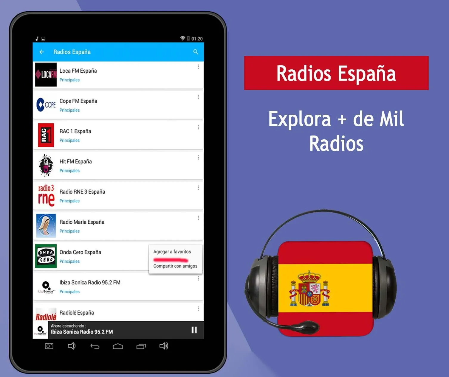 Radios de España | Indus Appstore | Screenshot