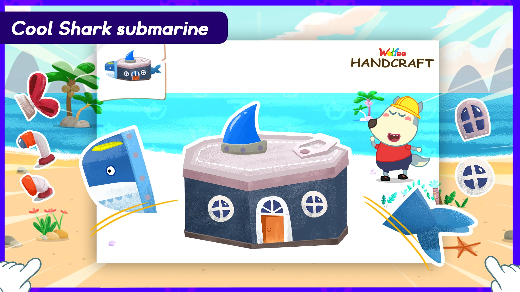 Wolfoo Making Crafts -Handmade | Indus Appstore | Screenshot