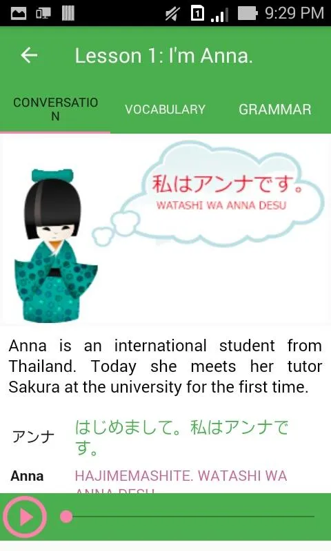 Learn Japanese with Anna | Indus Appstore | Screenshot