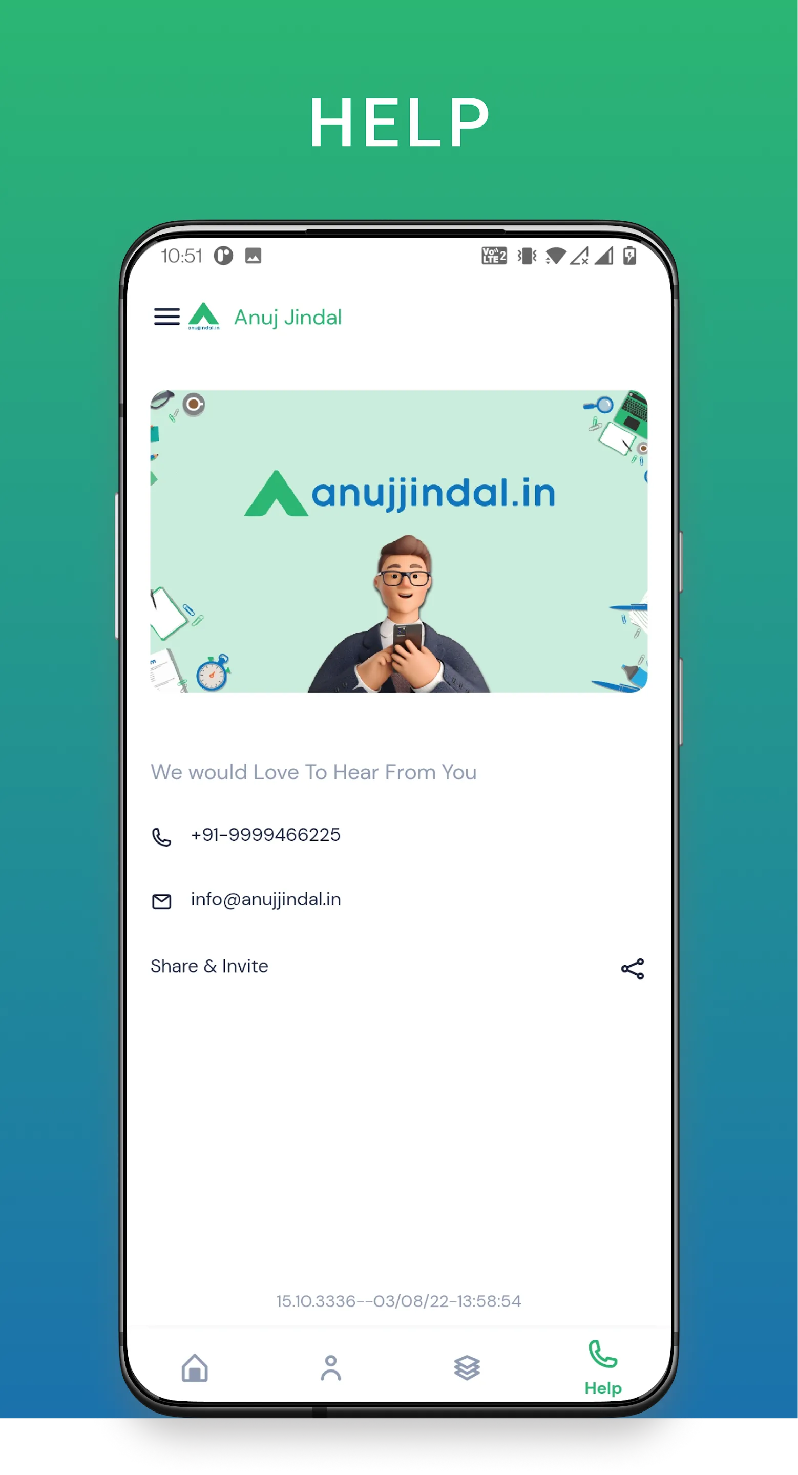 Anuj Jindal | Indus Appstore | Screenshot