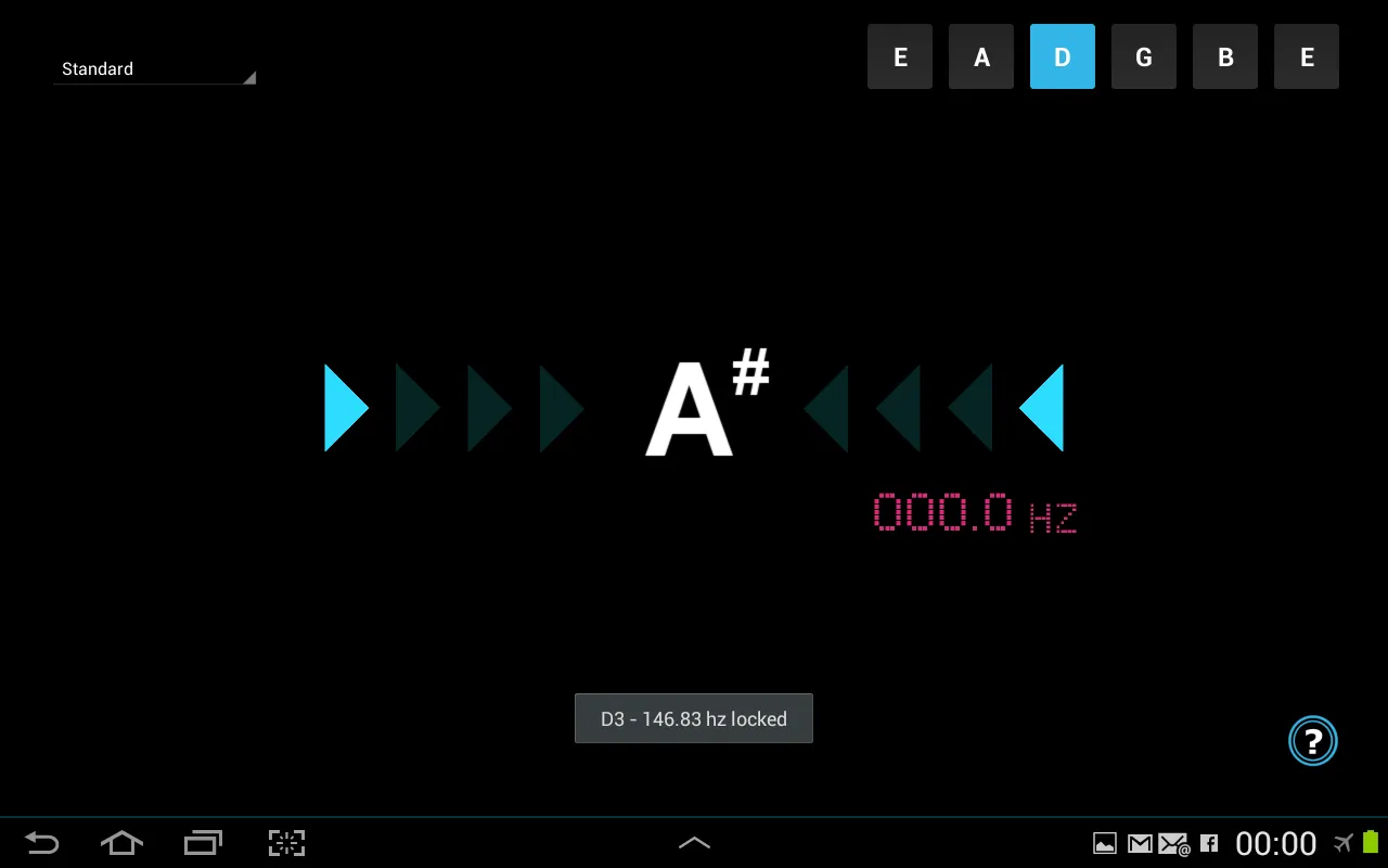 TunaDroid - Guitar Tuner | Indus Appstore | Screenshot