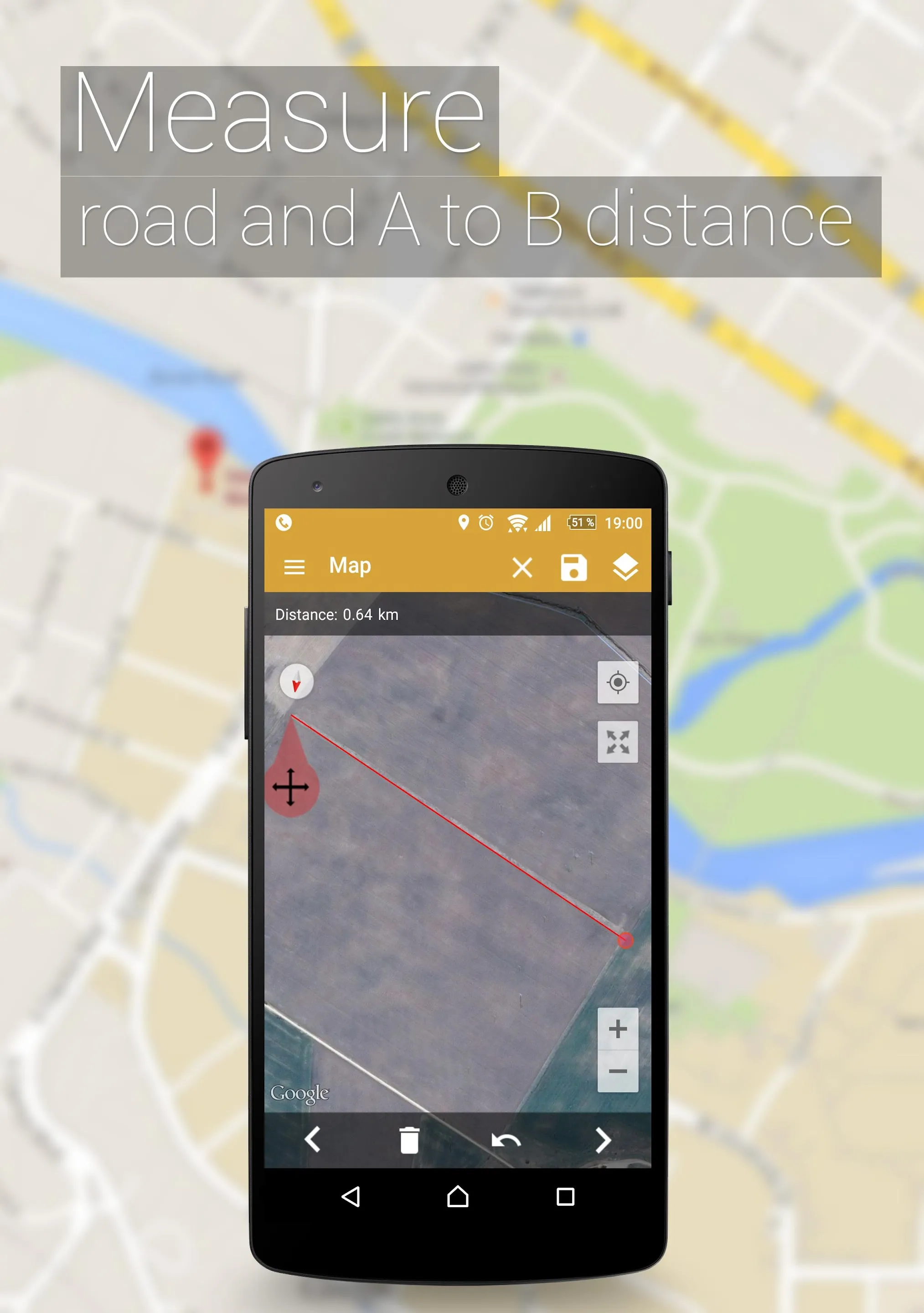 GPS Fields Area Measure | Indus Appstore | Screenshot