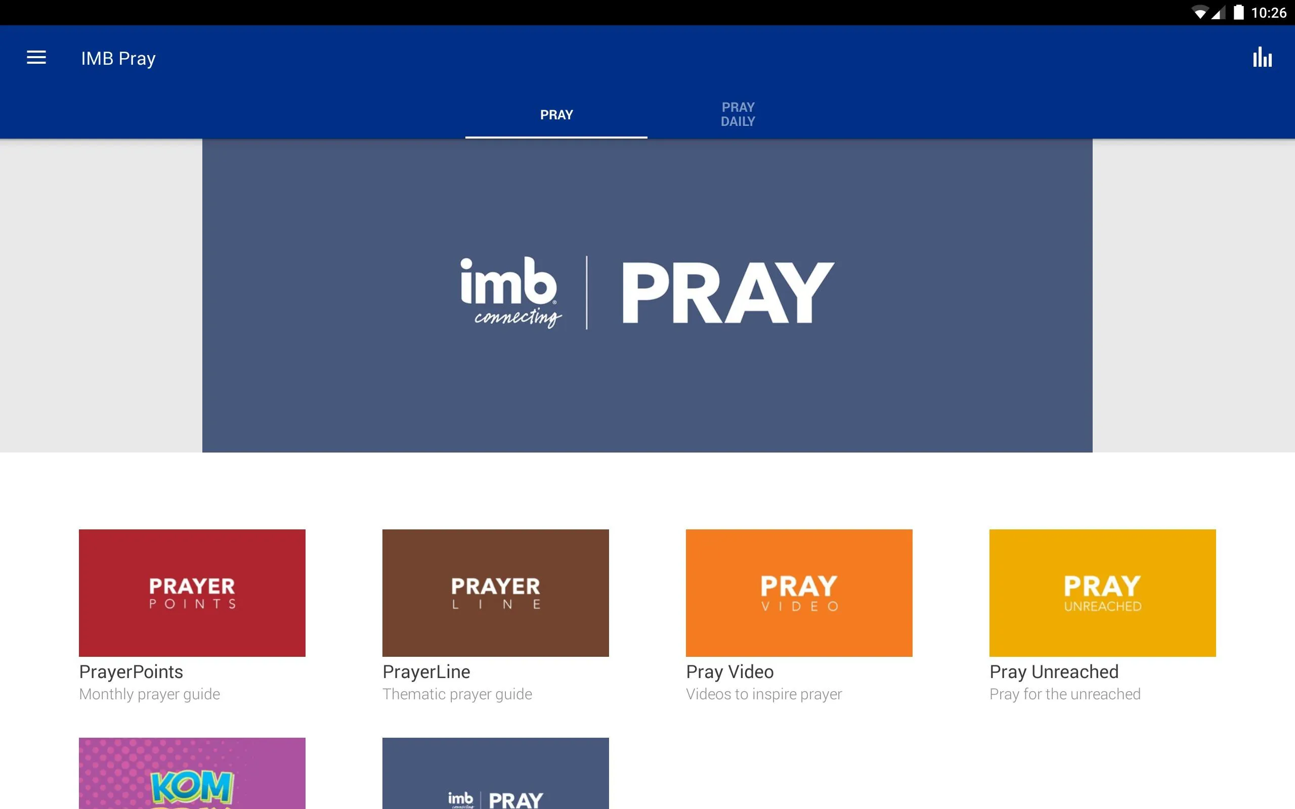 IMB Pray | Indus Appstore | Screenshot