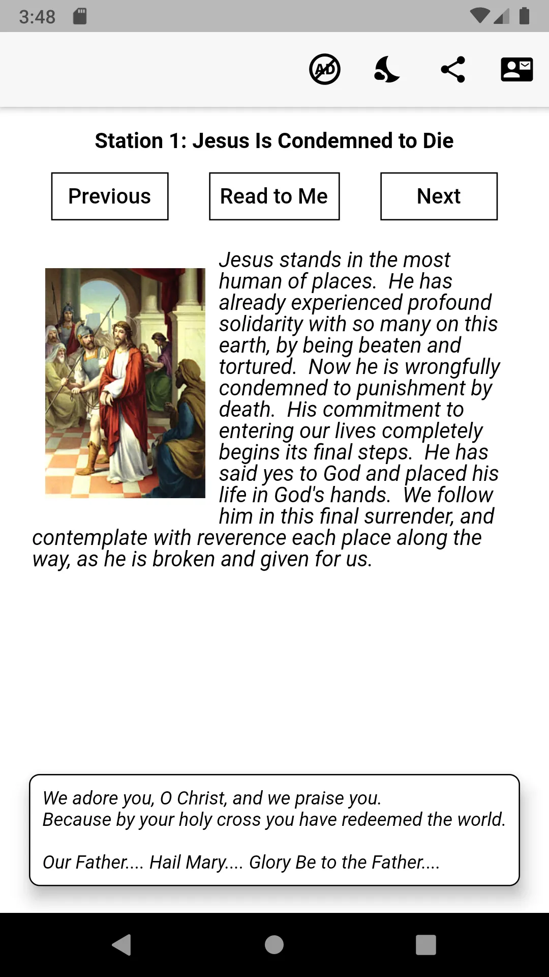 Stations of the Cross | Indus Appstore | Screenshot